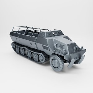 FJ　DODGE　軍用トラック　ミニカー　フランス製 第二次世界大戦 アメリカ自由フランス軍 ダッジ 3トン 対空トラック (1