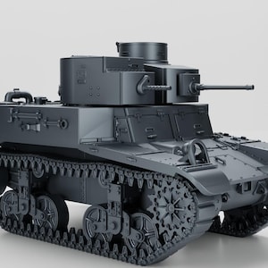 Bolt Action Battlegroup Light Tank M2A2 (US) (USA, WW2) Various Scales