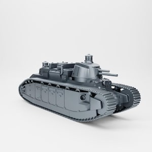 BA Battlegroup Super Heavy Tank French Char 2C (França, Segunda Guerra Mundial)