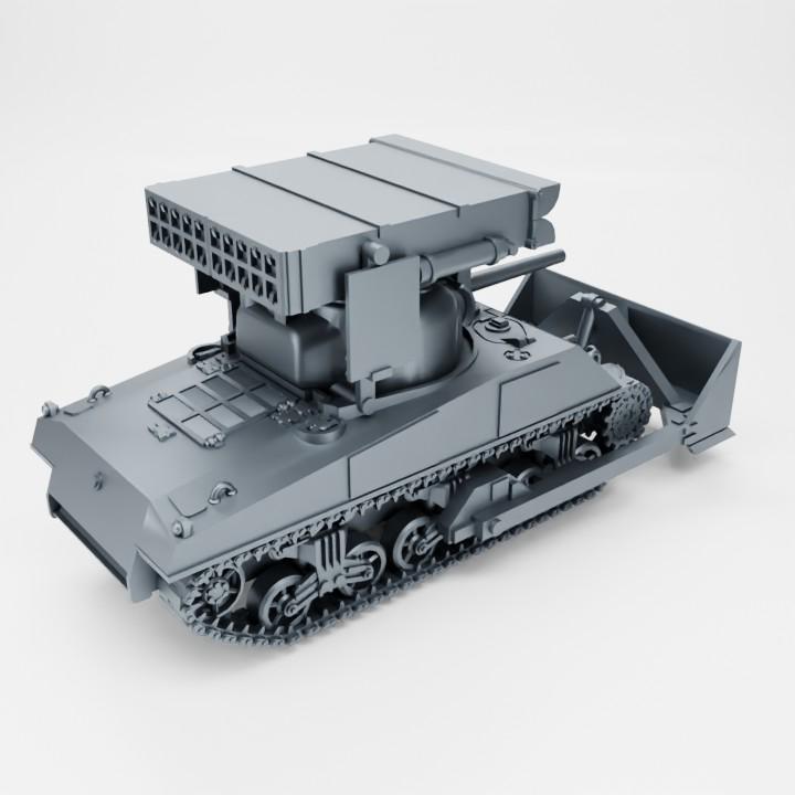 M4A1 Sherman  Dozer  Bulldozer WW2 USA Alleato
