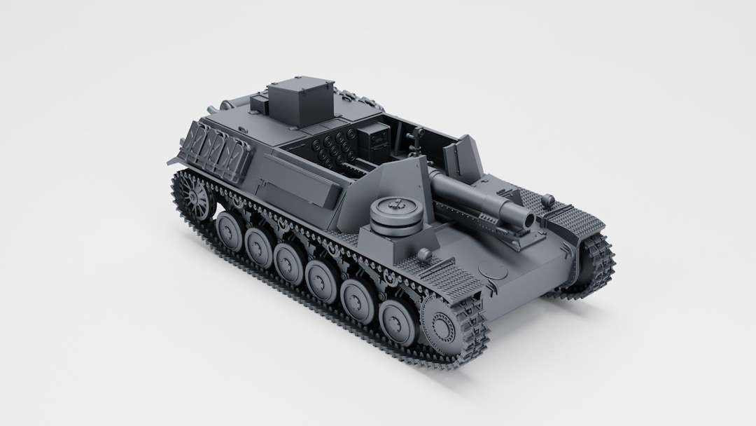 Carro Armato Tempesta II Bison 2 Senza Equipaggio Wehrmacht Modello Carro Armato Tempesta II Bison 2 Senza Equipaggio Wehrmacht Modello