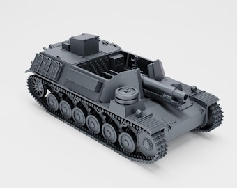 Sturmpanzer II Bison Model: 15cm sIG 33, WW2 Germany (Various Scales)