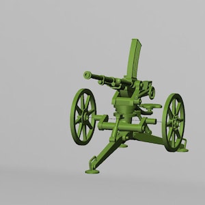 Canhão de máquina antiaéreo de ação de ferrolho Battlegroup Tipo 98 de 20 mm (IJA, Segunda Guerra Mundial) Várias escalas
