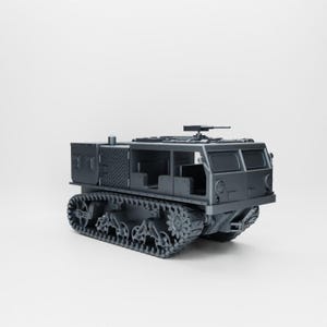 M4 High Speed Tractor – 3D Printed Resin WWII US Artillery Model