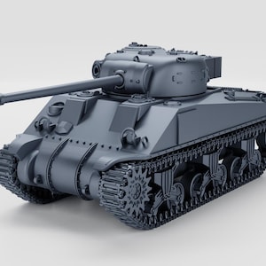 Grupo de batalla Sherman Firefly vC con cañón QF de 17 libras (EE. UU.) (EE. UU., Segunda Guerra Mundial) Varias escalas