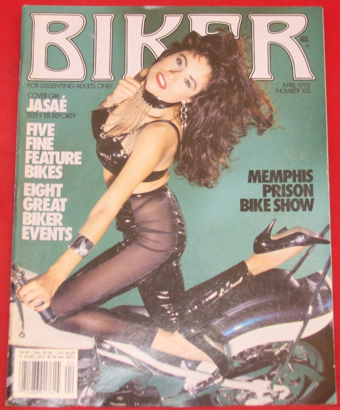 Biker Magazine By Easyriders 1992 April 103 Very Good Etsy