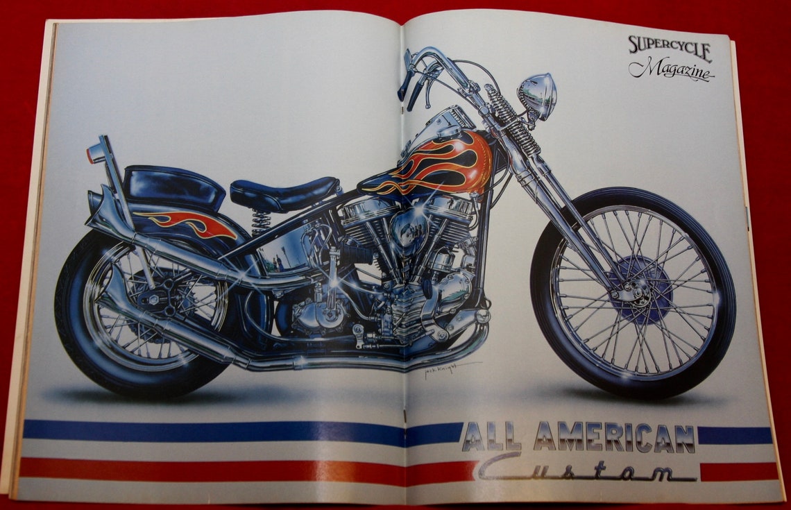 Supercycle Magazine 1987 May 10th Anniversary Issue Near Mint Etsy