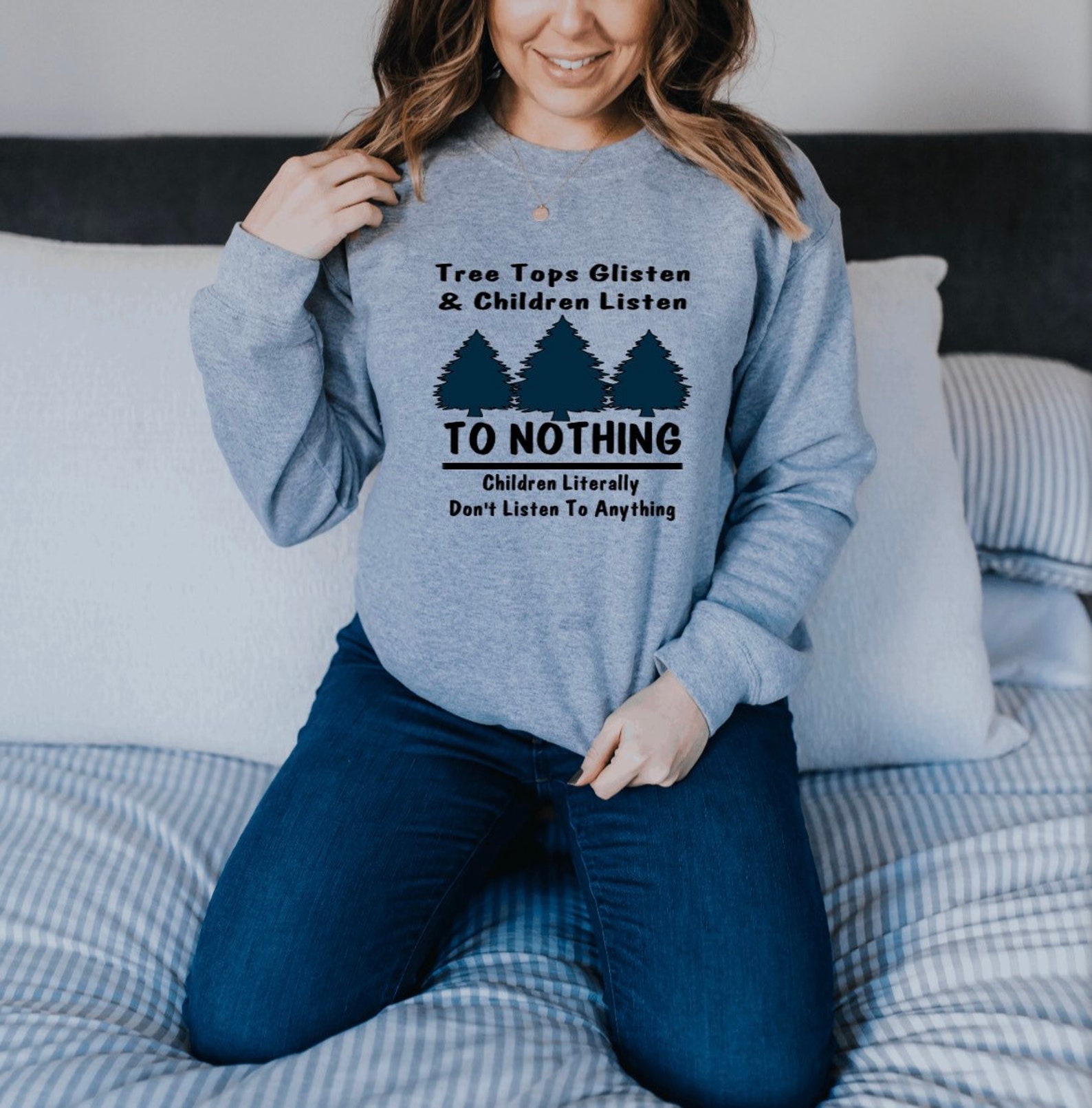 Funny Christmas Sweater Womens Fleece Sweatshirt Funny Etsy