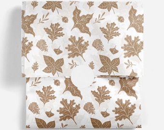 Fall Leaves: Compostable Bronze Tissue Paper