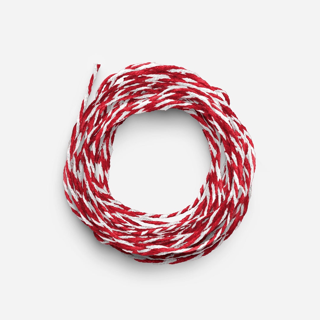 Festive Red Biodegradable Twine Eco Friendly Sustainable Compostable ...
