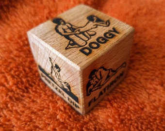 Sex Dice ( Personalised) 40 - 60 - 80 mm | Couple Love Game | Gift For Couples