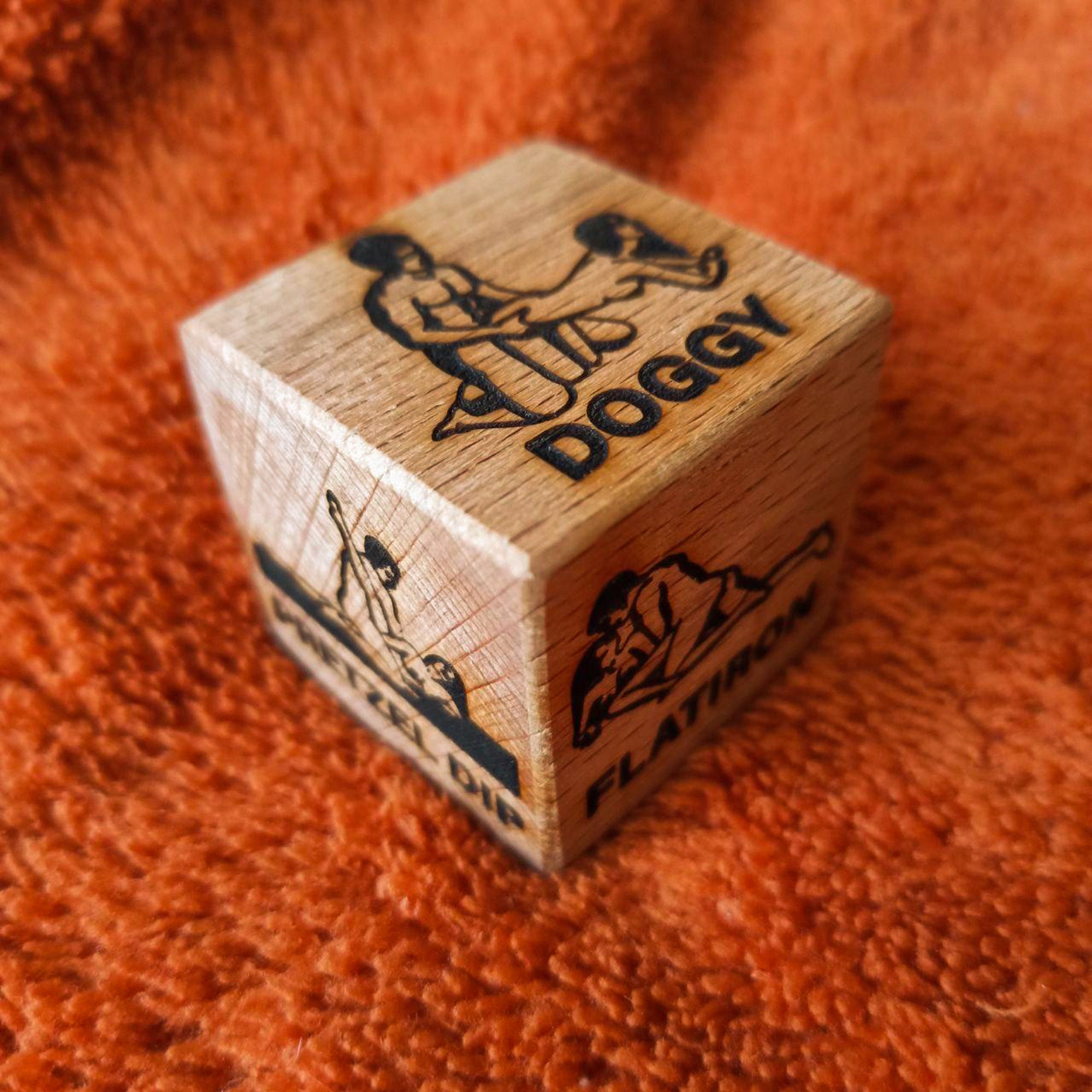 Sex Dice Personalised 40 60 80 Mm Couple Love Game