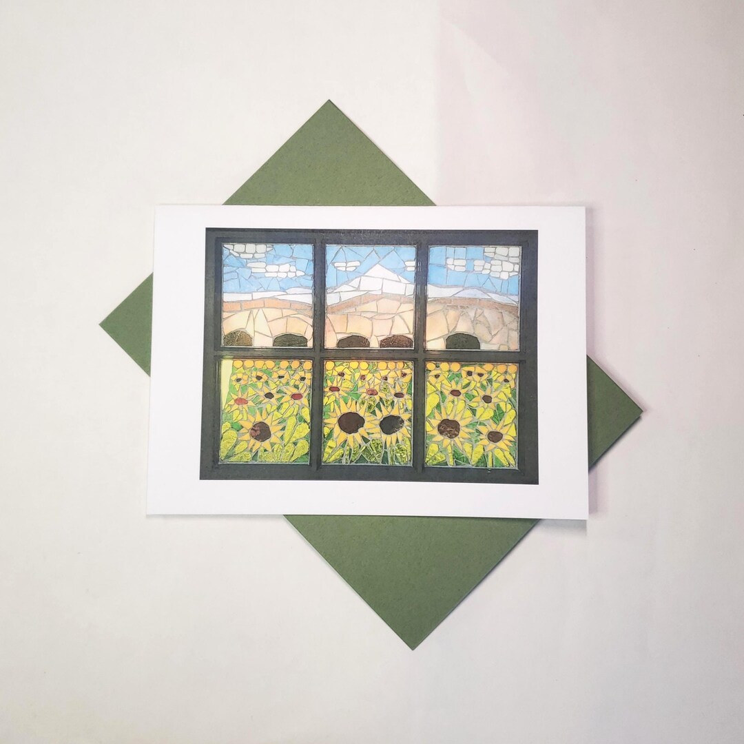 Sunflower Fields Multi Occasion Greeting Card - Blank Inside - Etsy