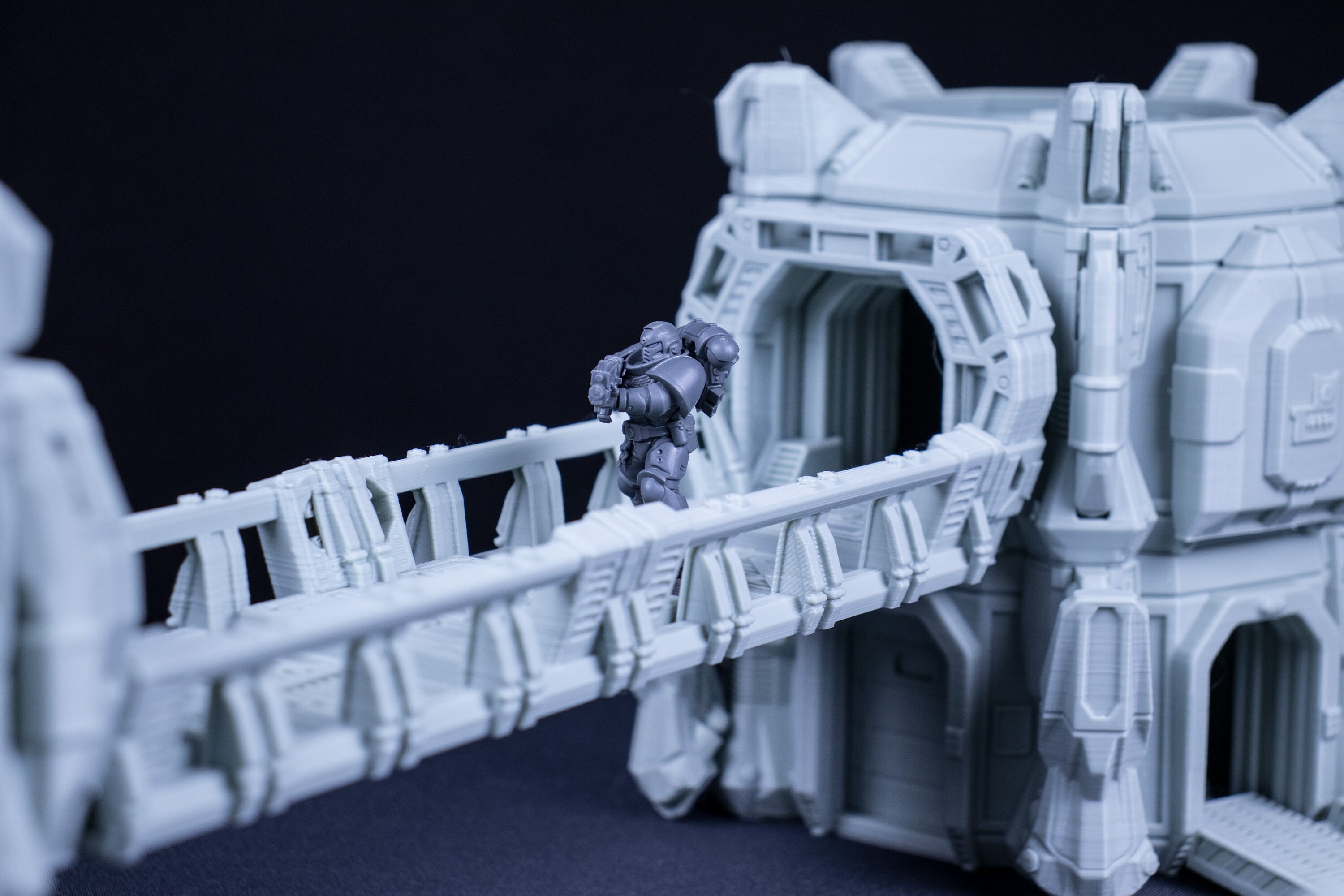 Outpost Origins Hub SciFi Modular Terrain Set 28mm Etsy