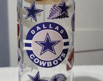 Dallas Cowboys Glass Cup