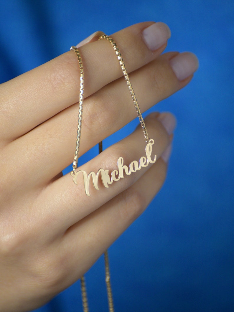 Name necklace baby girl Clearance