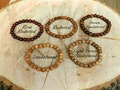 Sandalwood Bracelet, Redwood Bracelet, Wooden Bracelet, Wood Beaded Bracelets, Sequoia, 13-23 cm, 5.11-9.05 inch, 6-8-10mm product logo