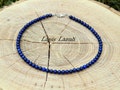 Lapis Lazuli Necklace, Lapis Lazuli Choker, Lapis Lazuli Anklet, September Birthstone,  15-90cm, 6-35 inch, 4mm, 6mm, 8mm, 10mm product logo
