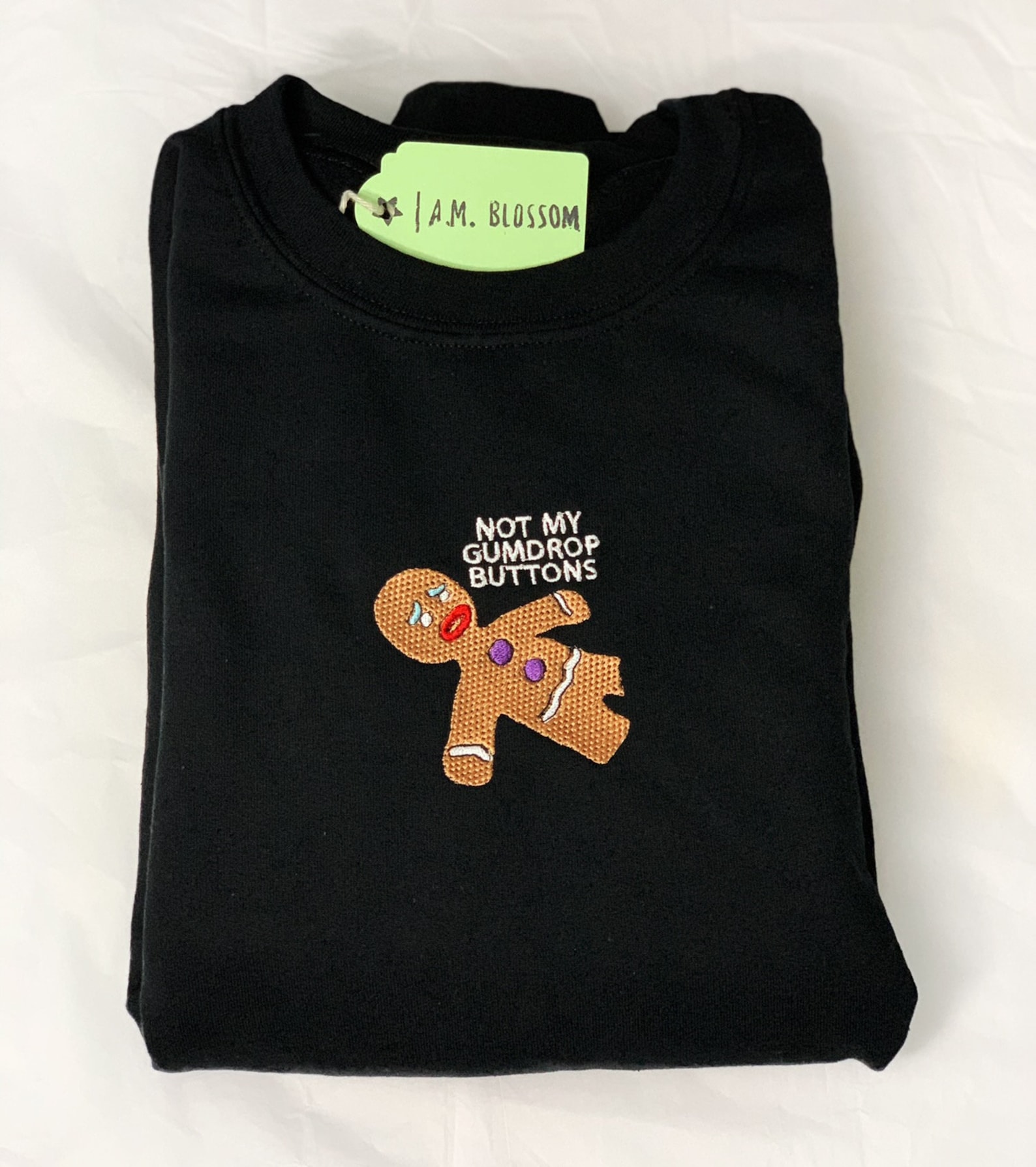 Shrek Gingerbread Man Embroidered Sweatshirt / Hoodie / - Etsy