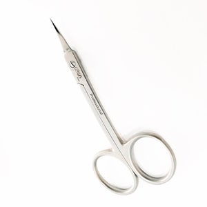 RHMBeauty Professional Curved Cuticle Scissors | Manicure Tool | Precision Sharp Nail Care for Salon & Home Use | Japanese Stainless Steel