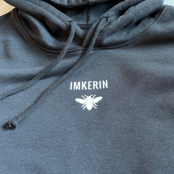 T-Shirt Hoodie Pullover IMKERIN IMKER | Bienen Lover Honig Hobby Geschenk | Frauen Männer Unisex | fair Fashion Bio-Baumwolle | individuell