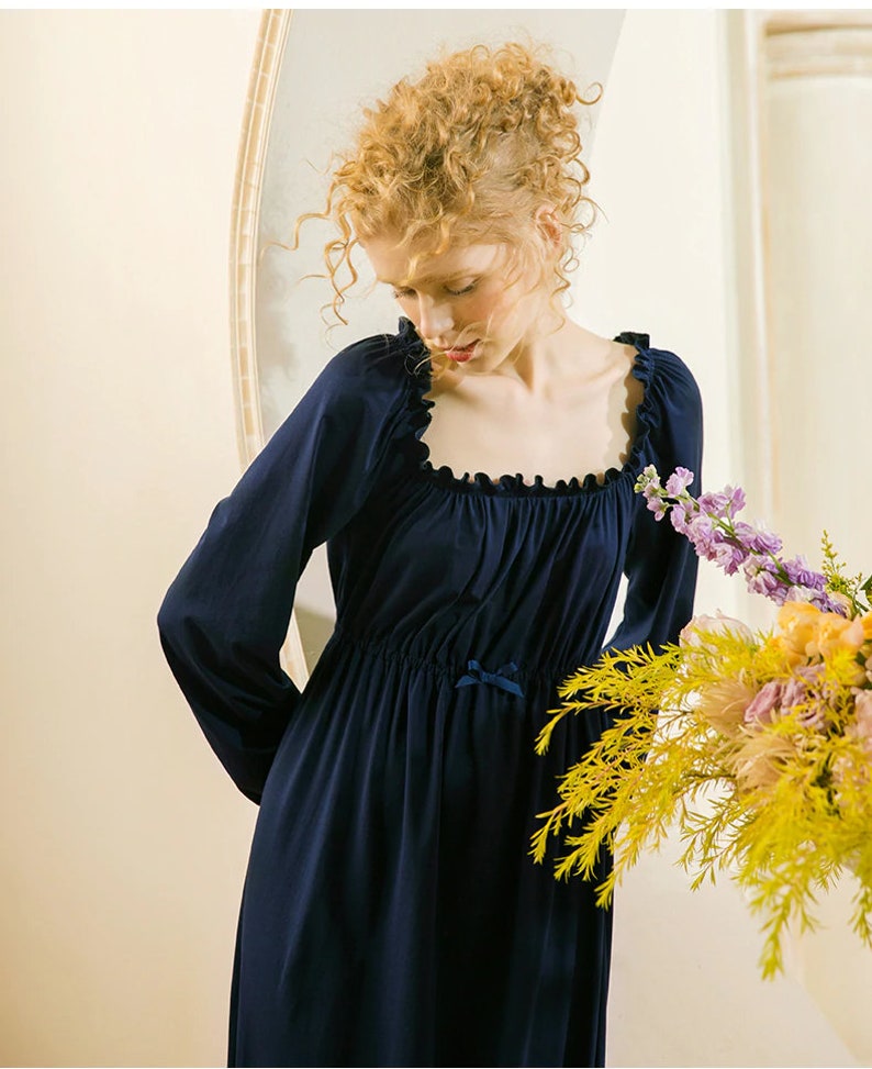 Victorian Vintage Cotton Nightgown Vintage Inspired Etsy