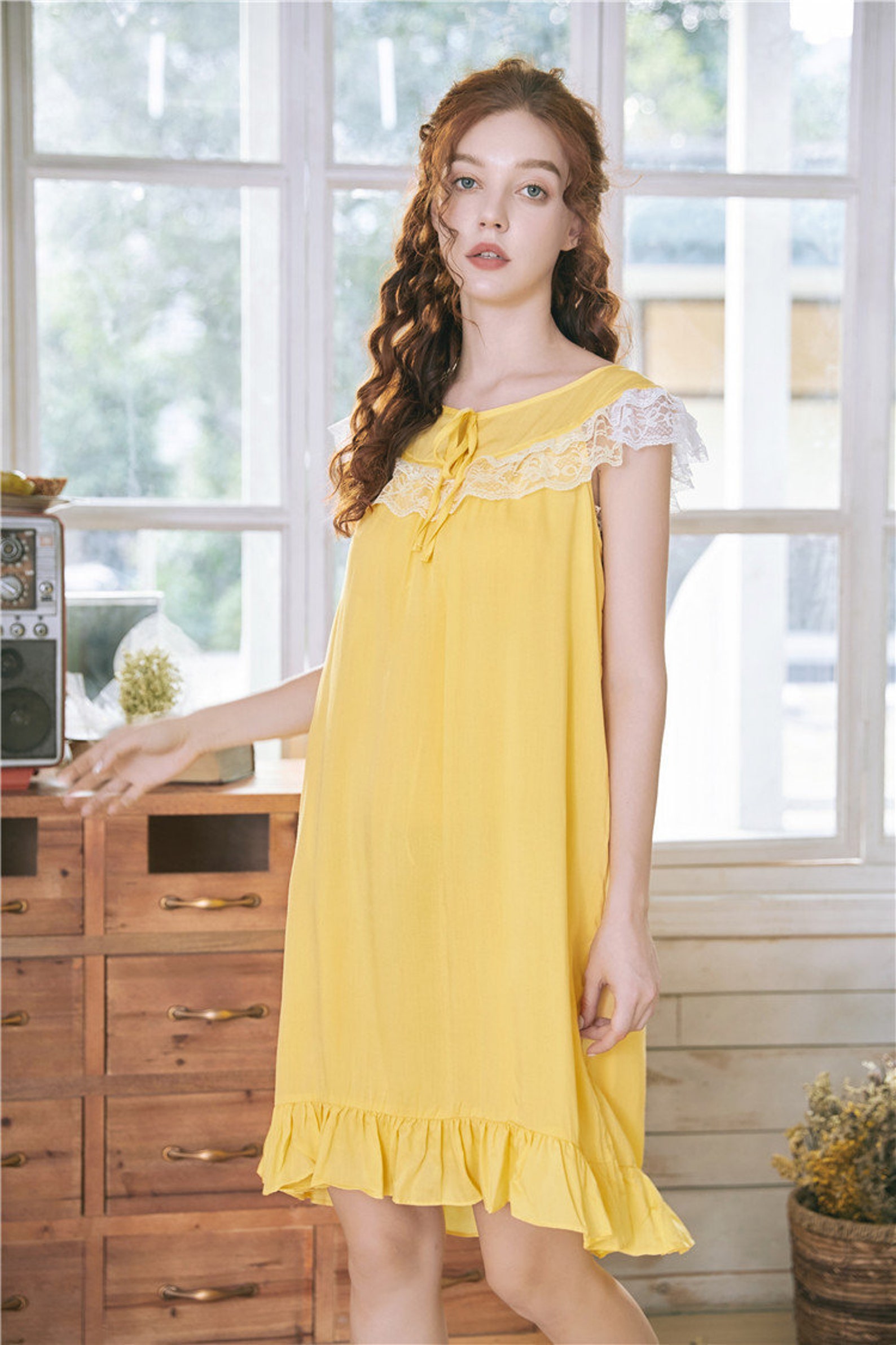 vintage style night gown