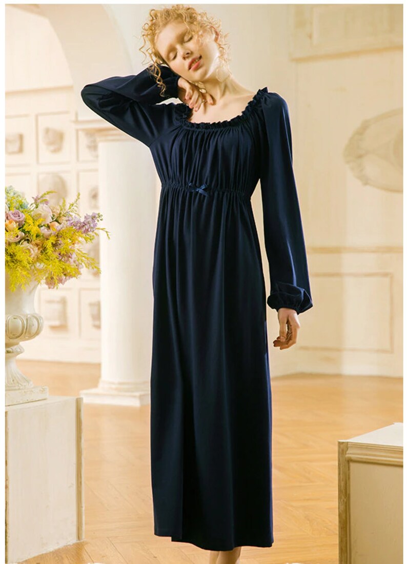 Victorian Vintage Cotton Nightgown Vintage Inspired Etsy