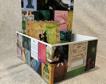 Wicked Collage Storage Box: Theater Gift Box