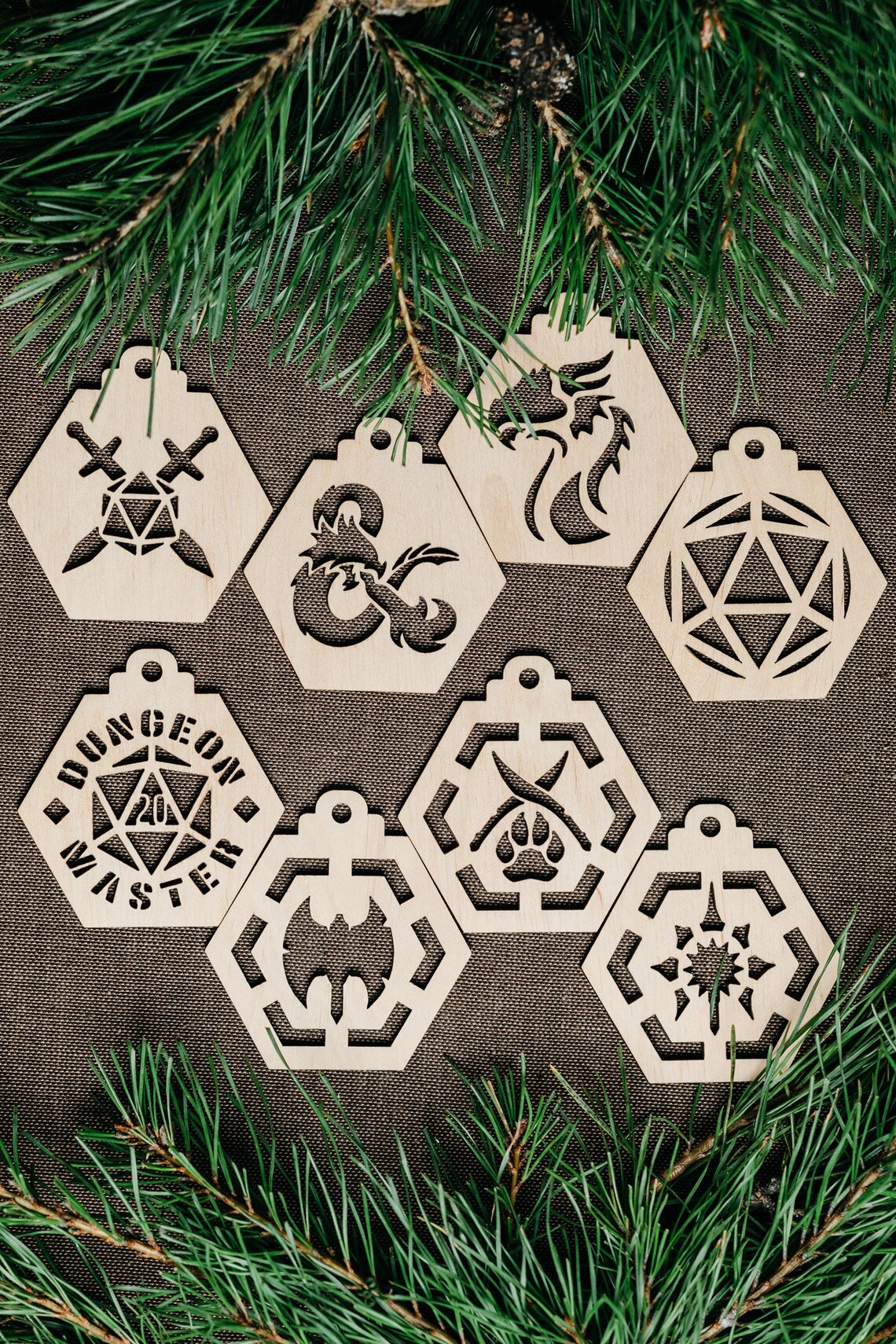 Dungeons and Dragons Ornaments Dnd gifts DnD Decorations Etsy