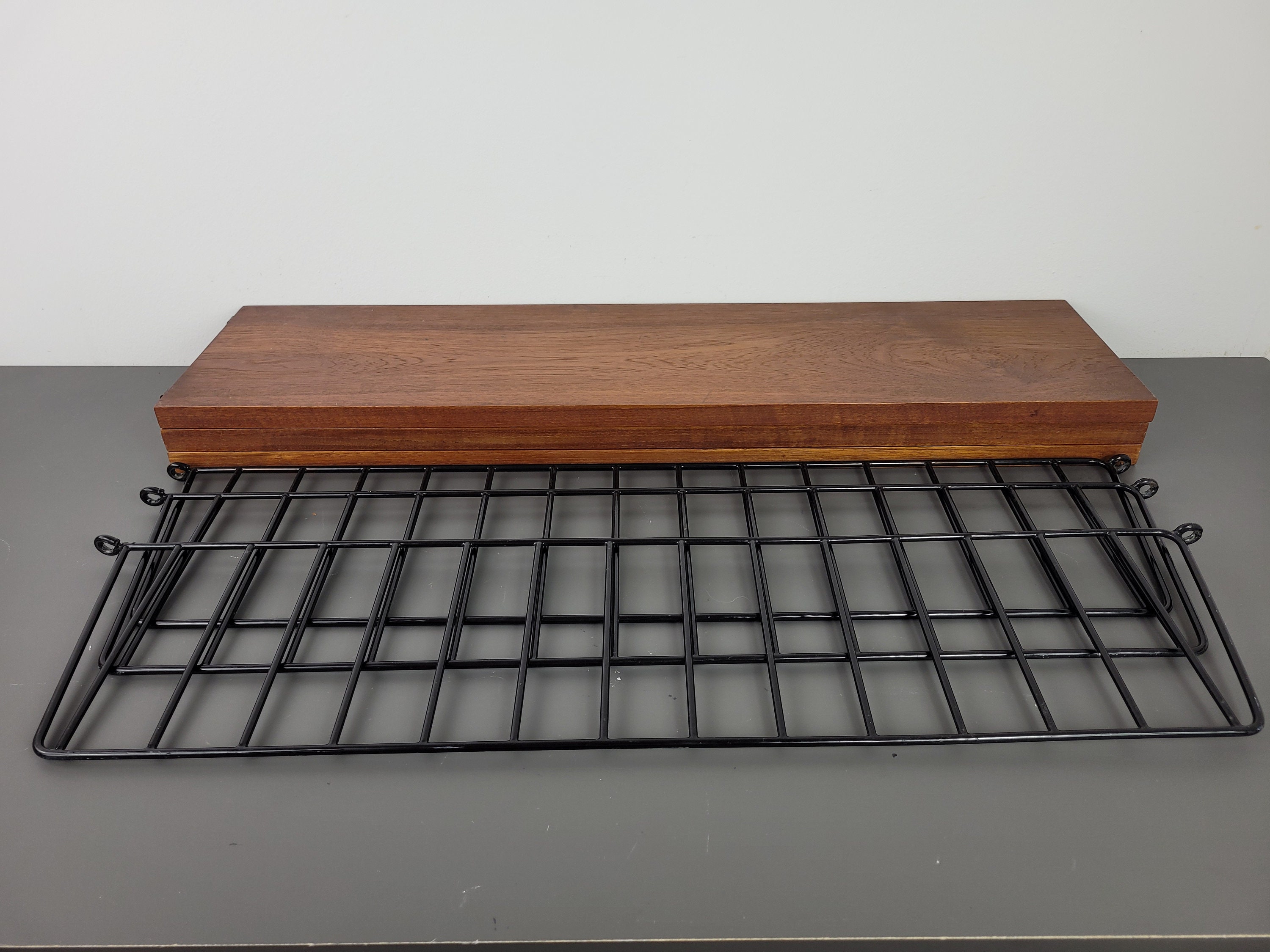 Vintage String Rack nisse Strinning 60s Made in Sweden Teak Wall Unit ...