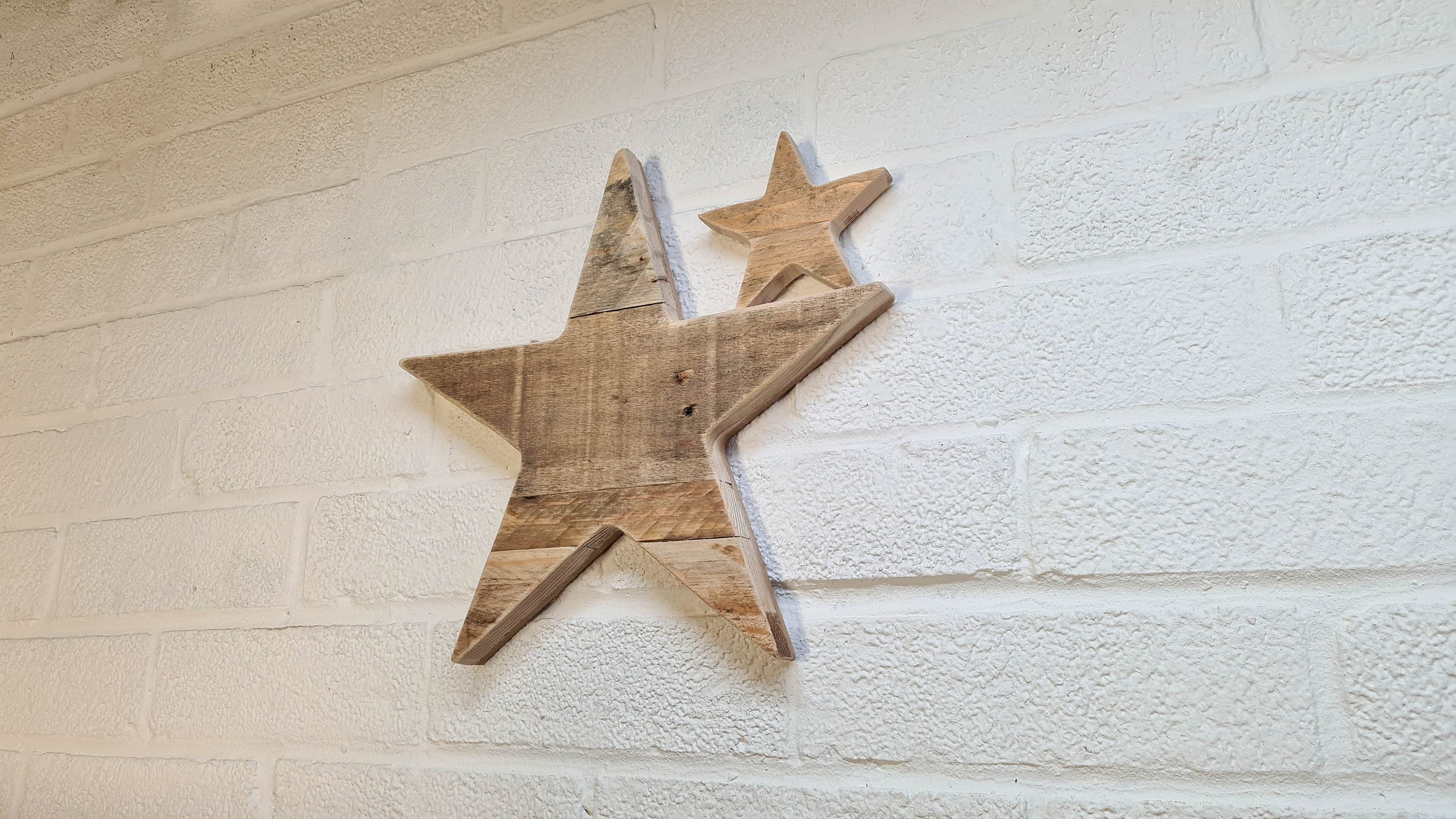 Wooden Star Decoration Wall Art Decor Industrial Rustic Etsy