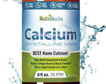 NutriNoche Pure Crystalline Liquid Calcium Supplement - 30 PPM