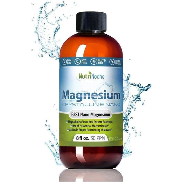 NutriNoche Pure Crystalline Liquid Magnesium Supplement - 30 PPM