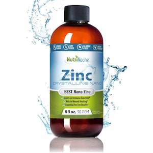 Liquid Zinc Supplement by Nutrinoche  - Pure Crystalline Zinc - 30 PPM