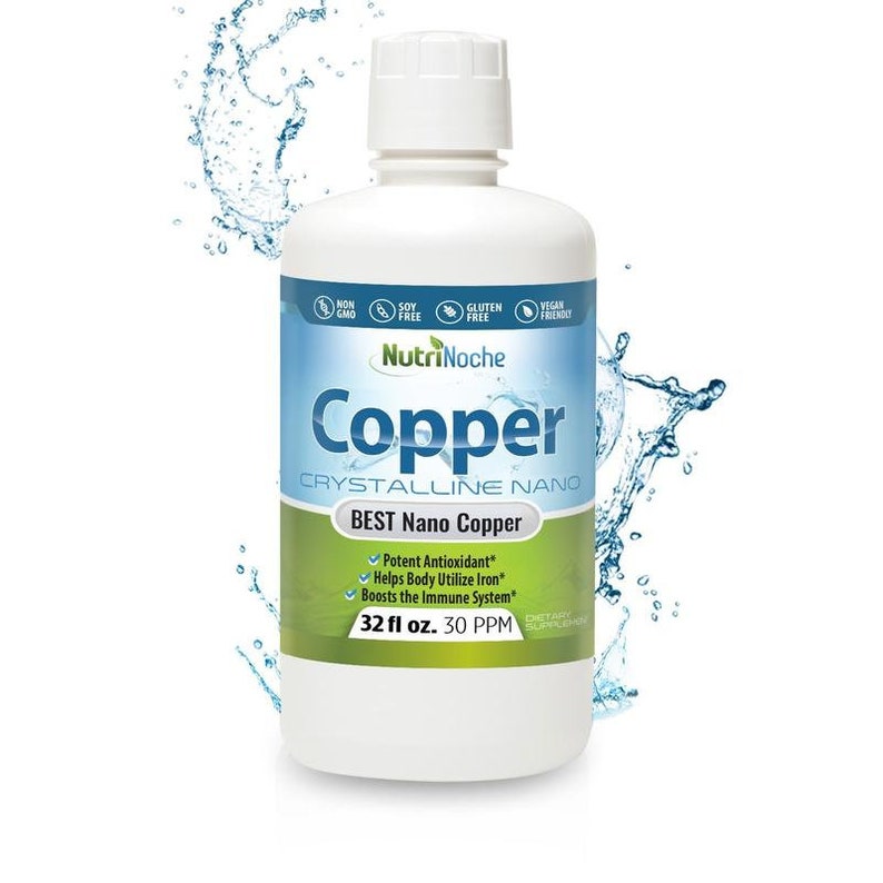 Nutrinoche Pure Crystalline Liquid Copper Supplement 30 PPM Etsy