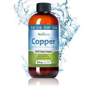 Colloidal Liquid Copper Supplement by Nutrinoche - 30 PPM