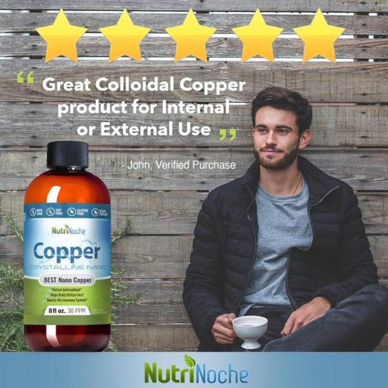 Nutrinoche Pure Crystalline Liquid Copper Supplement 30 PPM Etsy