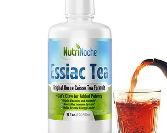 Organic Essiac Tea: Herbal Immune Support Blend - Ready to Drink
