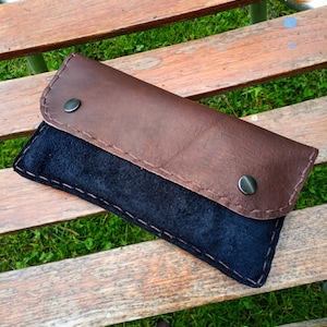 Leather PSP and PS Vita Sony game console carry travel case pouch sleeve