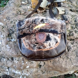 Eastern legend leather Arthur morgan style inspired satchel replica side bag cosplay RDR2 red read redemption two legend of the east