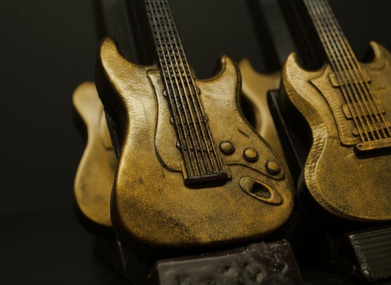 Guitar on a Stand Unique Hand Made Candle image 3