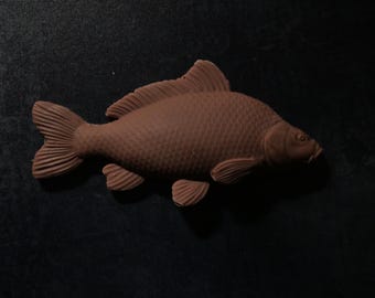Belgian Milk Chocolate Carp Bars: Unique Fishing-Themed Treat for Anglers and Fish Lovers