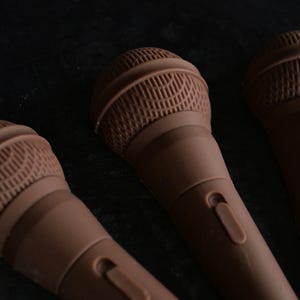 Milk Chocolate Microphone Bars - Delicious Musical Treats for Singers, Bands, and Music Lovers