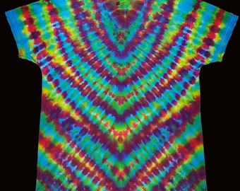 Tie-Dye shirt, Custom Tie-dye Gift, Handmade Tie-Dye,Festival Wear, Hand Dyed, made in usa sizes S-4XL