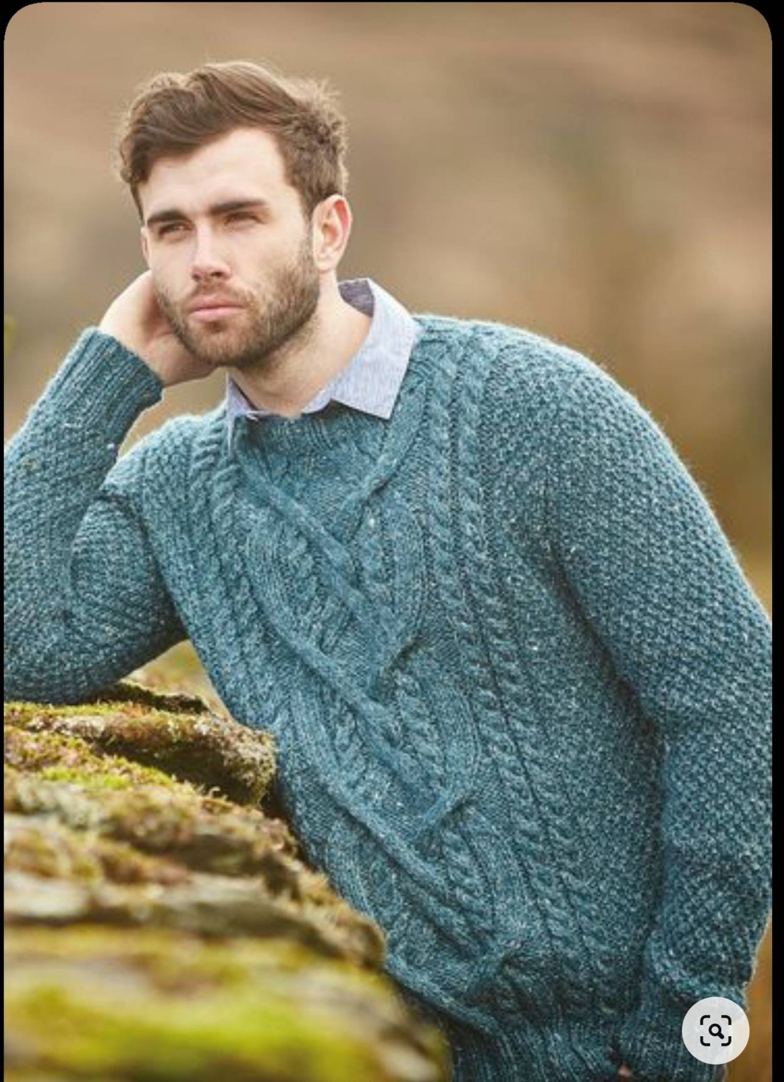 Men knitted