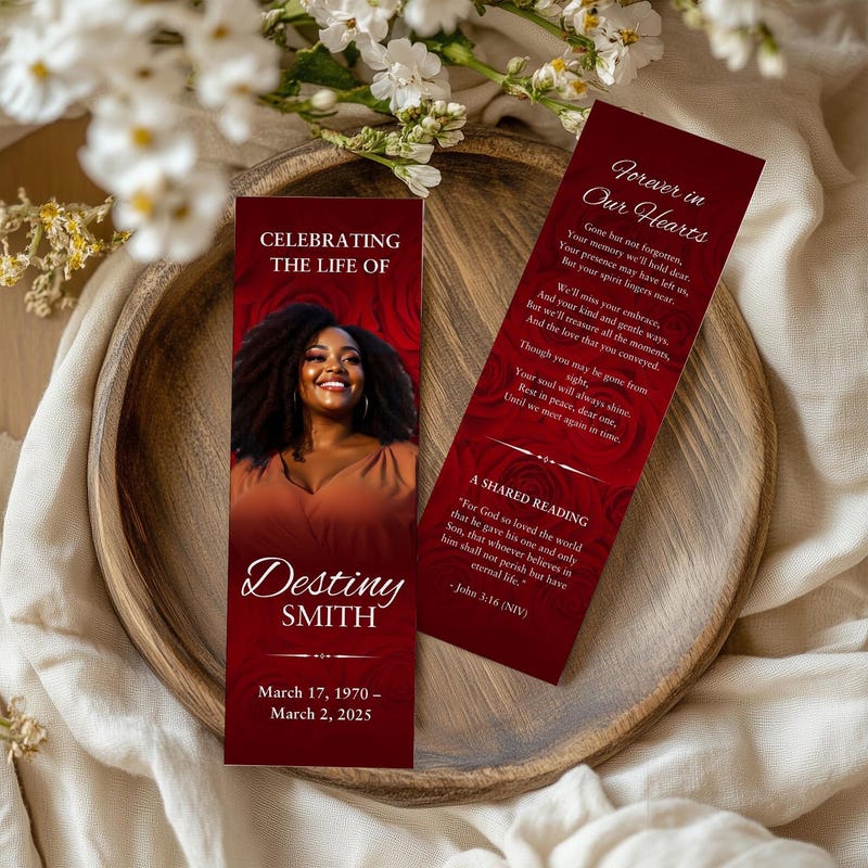 Bible Cards for Funeral - Etsy