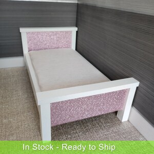 Wooden barbie bed shop