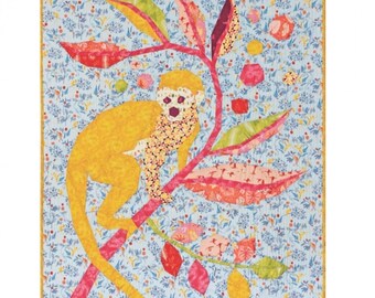 The Monkey Quilt Pattern | Tamara Kate | Wondergarden | Paper Pattern