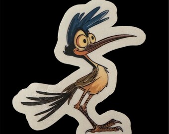 Pegatina de Correcaminos: vinilo para amantes de las aves